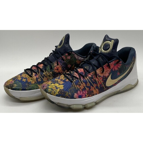 Nike ID 2016 KD Kevin Durant Floral Print US Size 17 818303-903 main image 7